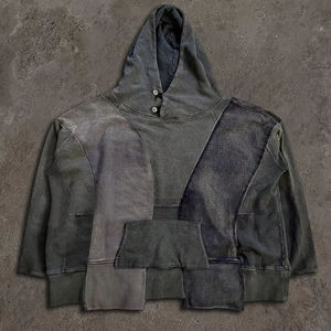 Sudadera con Capucha Extra Grande para Hombre, de Alta Calidad, Gruesa, sin Forro, con Forro de Peluche, Personalizable con Logotipo, Sudadera de Felpa Gruesa para Hombre - Product Image 5