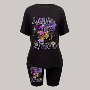 OEM CUSTOM 100% pur coton 2 pièces ensemble femmes vêtements haut court jupes courtes tenues été t-shirts ensemble - Product Image 6