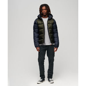 Veste d'hiver rembourrée de haute qualité, chaude, pour l'extérieur, veste rembourrée d'hiver, fermeture éclair unie, vestes à bulles, manteaux en duvet, col montant - Product Image 3