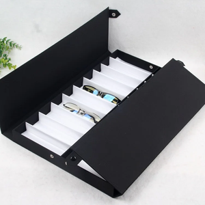Vente en gros de stockage de lunettes de myopie de haute qualité 20 fentes grilles lunettes de soleil présentoir étui à lunettes boîte - Product Image 1