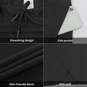 Short de fitness personnalisé à deux couches OEM Short de sport de sport d'été de haute qualité pour hommes Short d'entraînement de jogging 2 en 1 pour hommes - Product Image 6