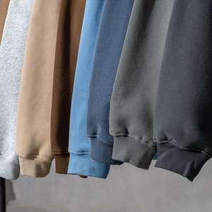 Sudadera con Capucha de Felpa Personalizada, Informal, de Algodón Suave Lavado, para Uso Diario, Transpirable y Resistente para Invierno y Actividades al Aire Libre - Product Image 5