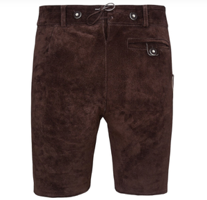 <b>Short</b> Traditional Lederhosen Dark Brown for <b>Men</b> High Quality <b>Leather</b> <b>Shorts</b> - Product Image 5
