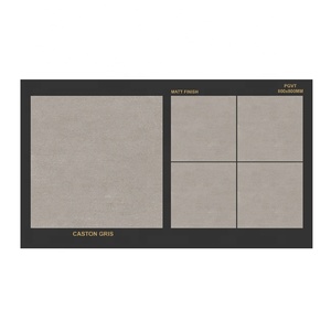 800x800mm Moderne Europe Style Caston Gris Finition Mate Antidérapant 80x80 Carreaux de sol en porcelaine émaillée Carreaux de céramique en brique réfractaire - Product Image 1