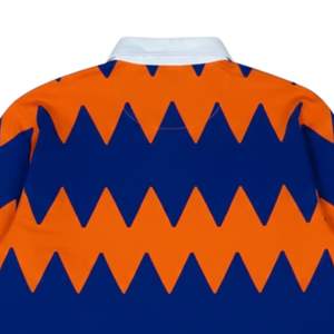 Camiseta de Rugby de Manga Larga, Polo de Algodón con Patrón en Zigzag, Ropa Deportiva Informal, Ajuste Holgado, Camiseta de Entrenamiento para Hombre y Mujer, Unisex - Product Image 5