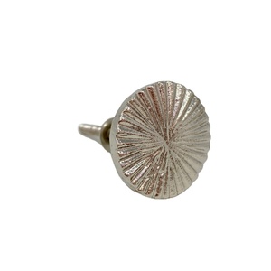 Vintage Silver Iron Stainless Steel Knob Pull for Cabinet Drawer Home Dresser Door <b>Kitchen</b> Wardrobe Furniture for Hotel Use - Product Image 1