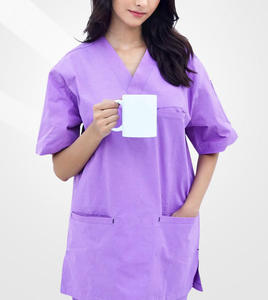 Nouveauté 2026 – Tenues d'été médicales unisexes personnalisables en polyester et élasthanne pour médecins et infirmières – Ensembles de blouses et pantalons de clinique - Product Image 2