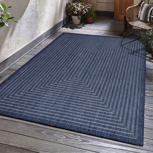 Adiva Rugs Woven Polypropylene Washable Outdoor Indoor Area Rug Weather Resistant Easy <b>Clean</b> Stain Resistant <b>Floor</b> Mat Home - Product Image 2
