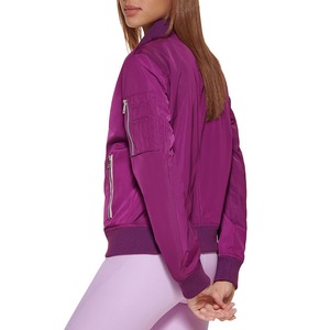 Latest Style 2025 Winter Warm Custom Made Women's Sheep <b>Skin</b> Cotton Breathable Short Bomber Jackets <b>Raw</b> Processing High Quality - Product Image 2