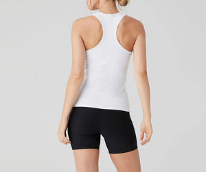 ล่าสุดแฟชั่นสตรี Tanktop ผ้าฝ้ายวิ่งออกกําลังกาย Tanktop ผู้หญิงกีฬา USA ขนาดผู้หญิงสําหรับ TankTop OEM ODM โลโก้ที่กําหนดเอง - Product Image 2