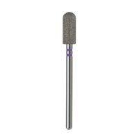 OEM ODM Smart Grit Foret à ongles cylindrique arrondi en diamant 5.0mm Violet PRO Formula Profi