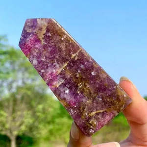 Obelisco de piedra de unicornio natural de 129 g con certificación de calidad AAA+, torre de cristal de cuarzo, decoración curativa, Gem172 - Product Image 3