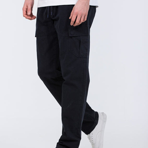 Pantalon Cargo Homme Décontracté Haute Qualité Taille Moyenne Léger Poches Plissées Pantalon Délavé - Product Image 2