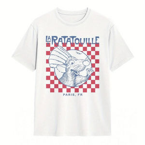 Camiseta de Algodón Puro Unisex de Manga Corta para Actividades Diarias y Temáticas - Product Image 1