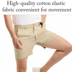 Personalizada de alta calidad Bermudas Chino Pantalones cortos de verano de los hombres de la calle Pantalones cortos - Product Image 3
