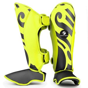 Espinilleras de Boxeo con Diseño de Logotipo Personalizado al por Mayor, Disponibles en Todos los Tamaños, Espinilleras de Cuero Genuino para Adultos en Oferta - Product Image 3