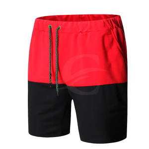 Pantalones cortos de gimnasio atléticos personalizados para hombre, nuevos pantalones cortos de entrenamiento antiarrugas con patrón sólido y estilo informal, gran oferta a bajo precio - Product Image 2