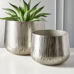 Pot de plantes de remise élégant décoration de jardin à la maison jardinières de remise en pot de fleur en métal à un prix raisonnable - Product Image 3