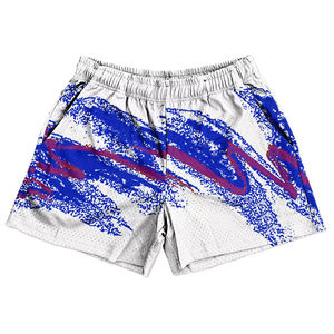 Pantalones Cortos Deportivos de Malla Sublimada de Secado Rápido, Transpirables, con Estampado Floral, Cintura Elástica, Estilo Vintage, Personalizados, de la Mejor Calidad al por Mayor - Product Image 1