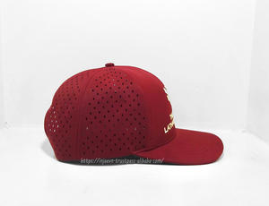 Vente en gros de chapeaux de golf de taille réglable bon marché trous perforés couvre-chefs de sport de mode structurée performance décontractée en maille - Product Image 4