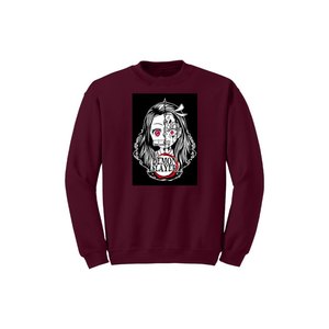 Collection Anime 100% Sweat-shirt en coton avec imprimé poitrine Design et couleur personnalisables pour Winter-280gsm + - Product Image 4