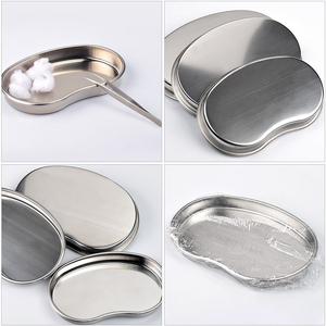 Prix de gros Plat de rein médical d'hôpital Instrument dentaire en acier inoxydable Service OEM de haute qualité Plat de rein - Product Image 3