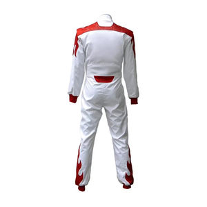 ชุดแข่งรถแบบสั่งตัดตามขนาดและแบบที่ต้องการ ชุดแข่งรถโกคาร์ทพร้อมงานปักและงานพิมพ์ตามสั่ง - Product Image 3