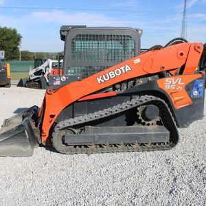 Minicargadora usada Kubota de 7 toneladas, componentes de Motor de núcleo de 7 toneladas, bajas horas de trabajo, retroexcavadora de ruedas, hidráulica Kawasaki - Product Image 5