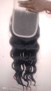 Los mejores fabricantes y proveedores en Chennai India 100% Cierres de cabello de templo crudo sin procesar 5X5 Tipo de encaje transparente de cabello indio - Product Image 6