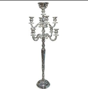 Metal Candle Stand Wedding Centerpiece <b>Candlestick</b> Pillars <b>Holder</b> for Weddings Special Occasions - Product Image 2