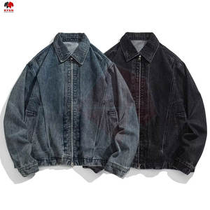 Chaqueta Vaquera Personalizada Ryan Pro Gear para Hombre, Cierre de Botones, Tela Transpirable con Logotipo Personalizado, ODM OEM - Product Image 2