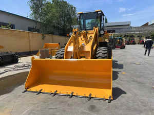 Petite chargeuse à roues avant hydraulique de construction Mini chargeuse compacte avec godet - Product Image 4