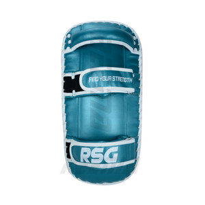 Molde de mano multicapa kickboxing MMA Taekwondo entrenamiento Kicking Pad 100 por ciento equipo de entrenamiento de cuero hecho en Pakistán - Product Image 3