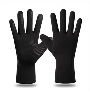 Meilleure qualité gants de cyclisme d'hiver pour hommes gants de cyclisme coupe-vent polaire Gel Pad cuir de haute qualité chaud confortable - Product Image 1