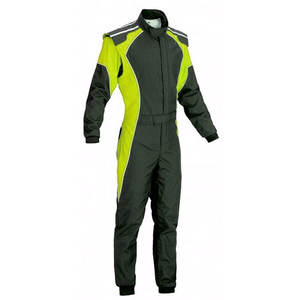 Vendedor superior de alta calidad de tamaño personalizado Kart Racing trajes impermeable sublimación impresa poliéster algodón ropa deportiva - Product Image 1