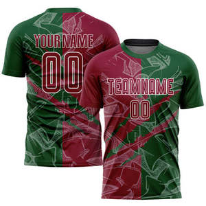 Vente en gros de maillots de football par sublimation personnalisés avec logos et noms de joueurs personnalisés - Product Image 1
