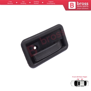 Poignée de porte intérieure avant ou arrière droite noire BDP1441-2 pour Clio MK1 1990-1999 et Clio 2 1992-2000 7700813586 - Product Image 2
