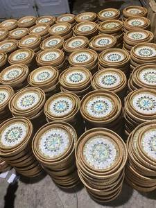 Handcrafted Rattan <b>Tray</b>: Artisan Gift, Luxury Display, Elegant <b>Tea</b> Serving, Decoration Piece - BLUE LOTUS VIETNAM - Product Image 4