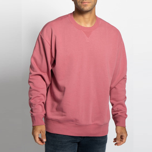 Pulls et sweats à capuche et sweatshirts en tricot pour hommes, tissu éponge solide d'été, anti-rétrécissement, anti-rides, durable, du Bangladesh - Product Image 2