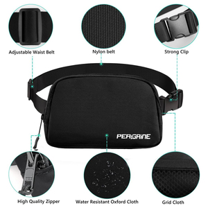 กระเป๋าเข็มขัดสําหรับผู้หญิงผู้ชายแฟชั่น Fanny Pack กระเป๋าสะพายข้างสําหรับผู้หญิงกระเป๋าคาดเอวพร้อมสายรัดปรับได้สําหรับการออกกําลังกายวิ่งเดินป่า - Product Image 3