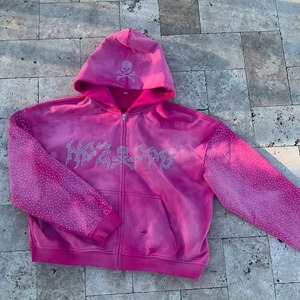 Venta caliente HeavyWeight Hoodie Custom Logo Embedrary Hood Sudadera Hoodies para hombres Custom Tie-dye Print Hoodies - Product Image 2