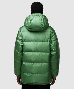Veste à capuche pour hommes bouffante avec bouton et fermeture éclair veste matelassée extrêmement chaude en hiver vente en gros sur mesure - Product Image 3