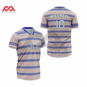 Maillot de football américain à manches courtes respirant et à coupe extensible pour homme, vente en gros de maillots de football de haute qualité - Product Image 1