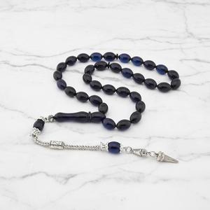 Chapelet musulman en résine fait main, Tasbih islamique, perles de prière Dhikr, thème ange, technique de moulage, cadeau spirituel religieux, Ramadan - Product Image 1
