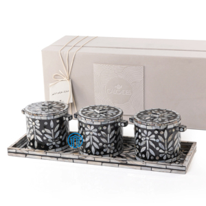 Luxury High Quality Mother of pearl <b>Chocolate</b> Boxes Elegant Handmade MOP <b>Shell</b> Box made in Vietnam for Arabian holiday - Product Image 3