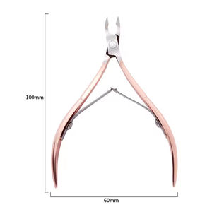 Niche à cuticules Offre Spéciale avec logo personnalisé en acier inoxydable Kit d'affûtage de la pince de manucure Ensembles de manucure professionnelle - Product Image 2