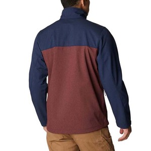 Soft Shell Hooded Stand Collar Casual <b>Camouflage</b> Zipper Unisex Autumn Windbreaker Outdoor Jacket - Product Image 2
