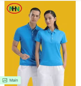 Camisas de Golf Casuales de Algodón 100% Tejido, Lisas y Personalizables para Hombre, 180g, con Bordado Personalizado al por Mayor - Product Image 3