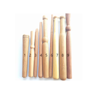 Agitateur avoine en bois Spurtle vente chaude fait à la main en bois Spurtle bouillie agitateur pour la cuisson utilisée - Product Image 5