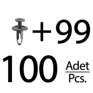 Clips para Parrilla para Ford Fiesta, Focus - 100 Piezas - Product Image 1